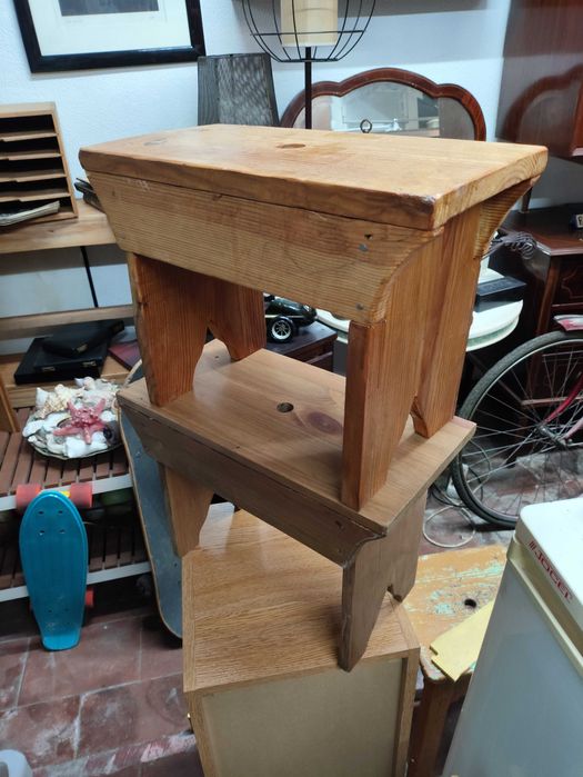 bancos rusticos taberna vintage