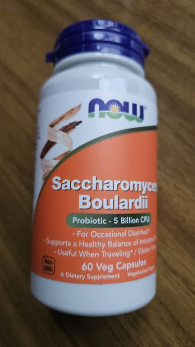 Сахаромицеты Буларди, пробиотик, 5 млрд КОЕ, США, 60 капсул