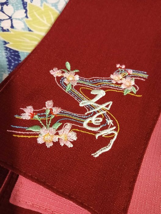 Юката(кімоно) та пояс-обі.Розмiр М. Японiя.