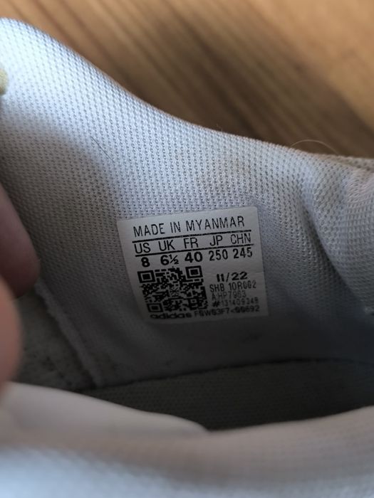 Adidas Hoops 3.0 buty damskie białe sportowe 40 sneakersy