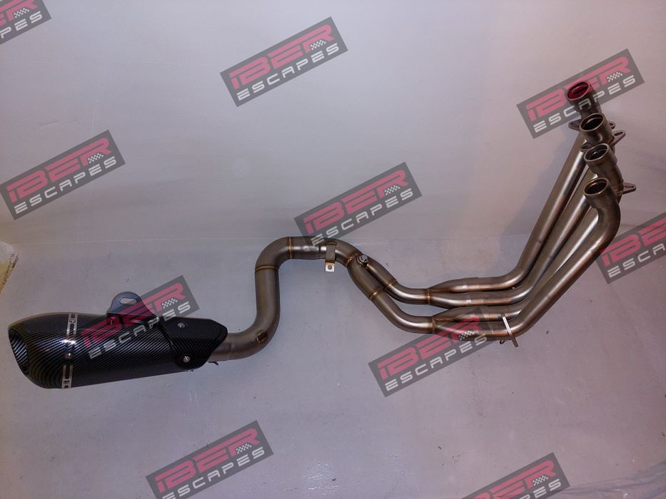 Linha completa CB650R escape ponteira