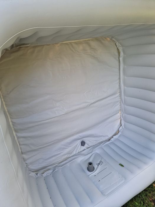 Jacuzzi ogrodowe 6 osobowe Mspa Lite Orbit 185cm x 185cm komplet z łat