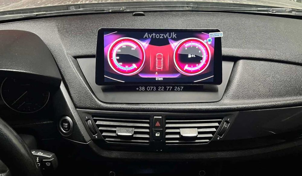 Дисплей BMW X1 e84 GPS USB NBT EVO Х1 Магнітола е84 Android 15 CarPlay