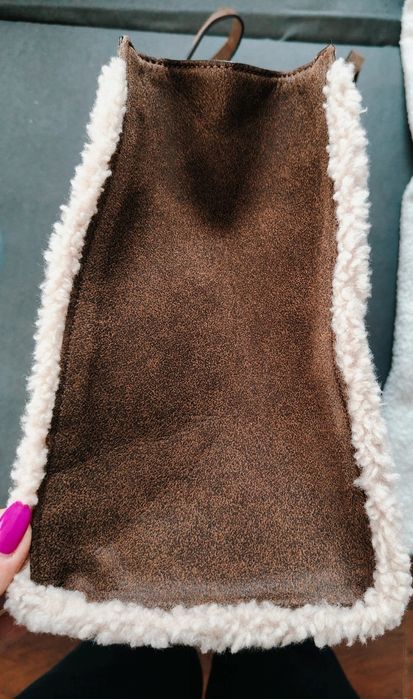 Torebka Liu Jo brązowa duża A4