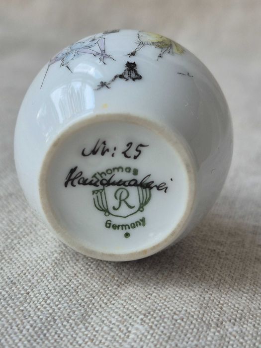 solniczka Thomas, ręcznie malowana, 835 Ag