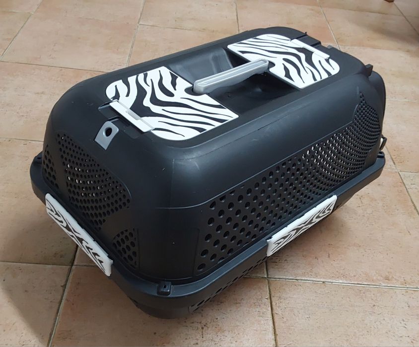 TRANSPORTADORA ANIMAL LAVADA PARA CÃO OU GATO. Casa,Veterinário, Quarto, Viagem, Transporte.