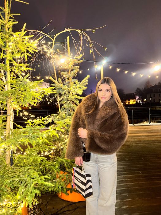 Futro Zara (brązowy)