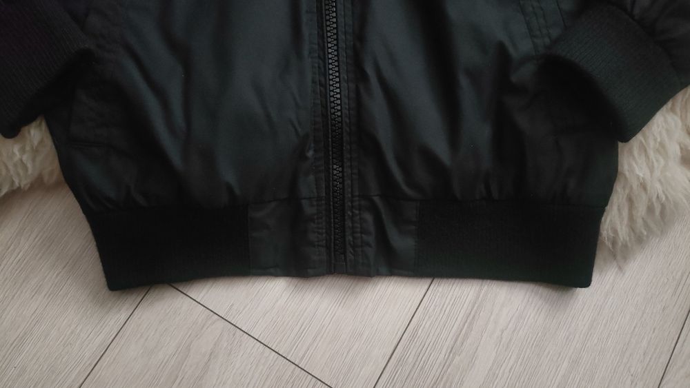 Czarna kurtka przejściowa męska Jack&Jones, r. S