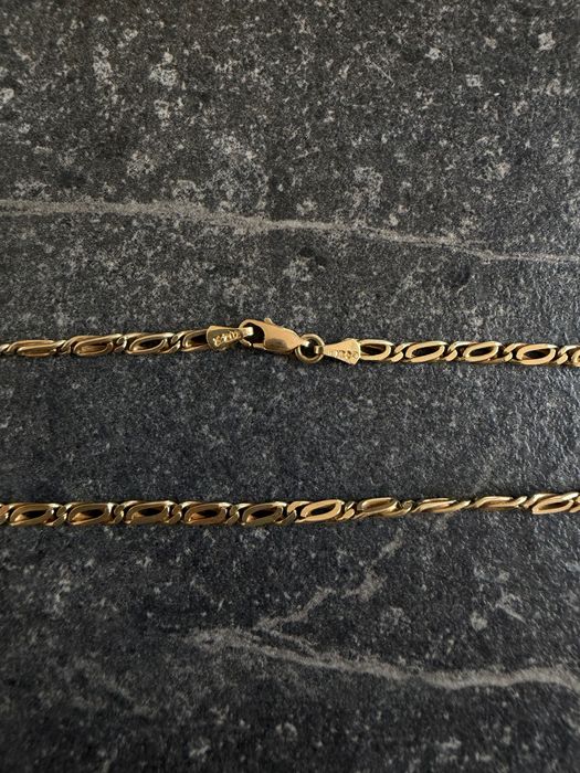 Łańcuszek Złoty Splot Bizantyjski 46cm / 3mm / 585 / 11,6g