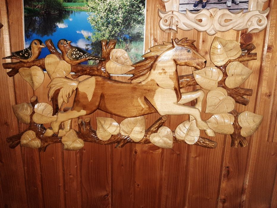 Картина бігучий кінь