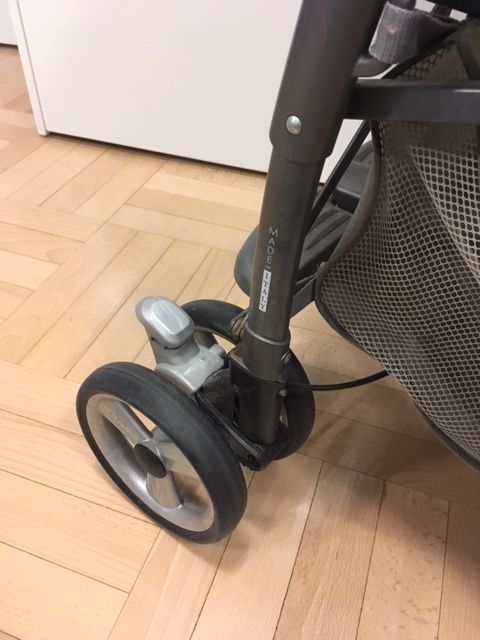 Wózek Pliko P3 Peg Perego niebieski gondolka i spacerowka