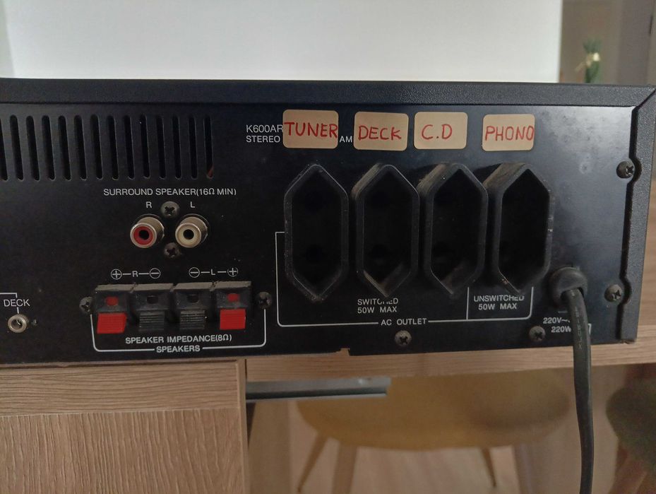 Tuner e Amplificador Singer
