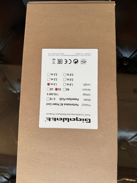 Kabel zasilajacy Gigawatt 1.5 m