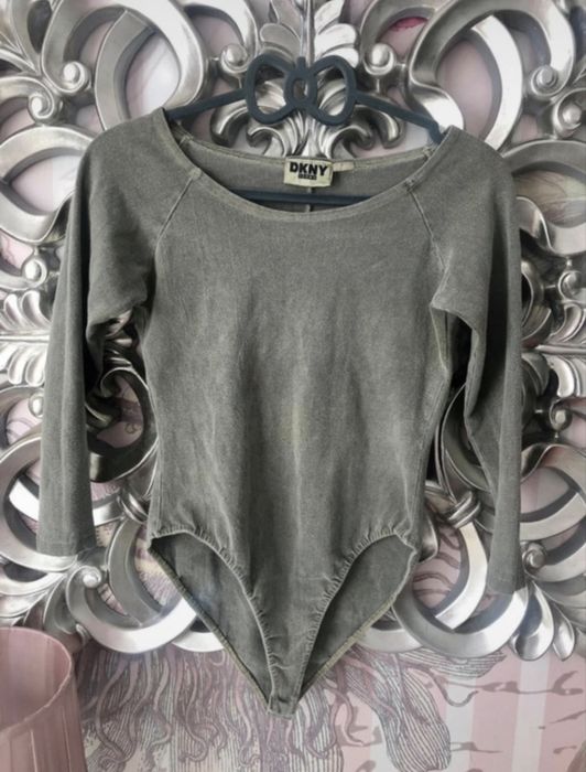 Body damskie bluzka DKNY jeans  khaki s/m