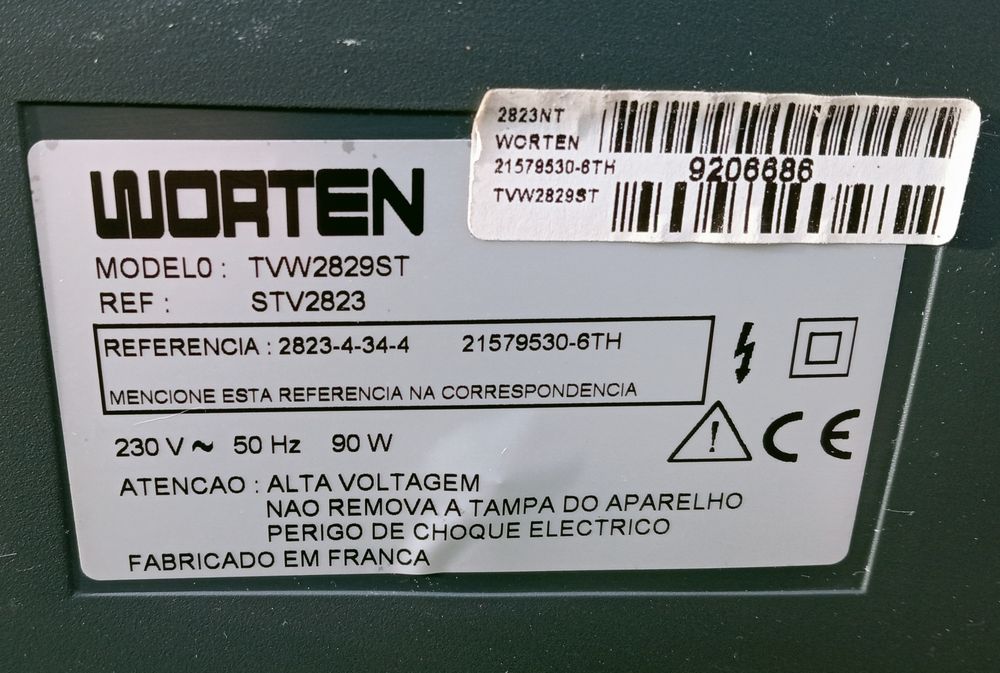 Tv Worten 66cm de 1999