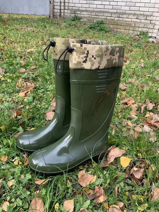 Гумові чоботи з внутрішніми чохлами