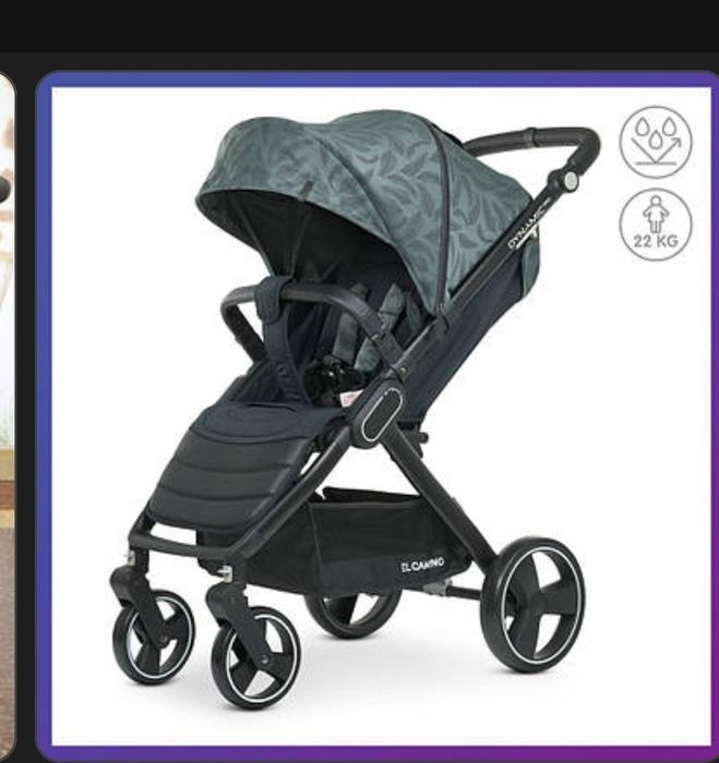 Прогулянкова  коляска El camino dynamic pro