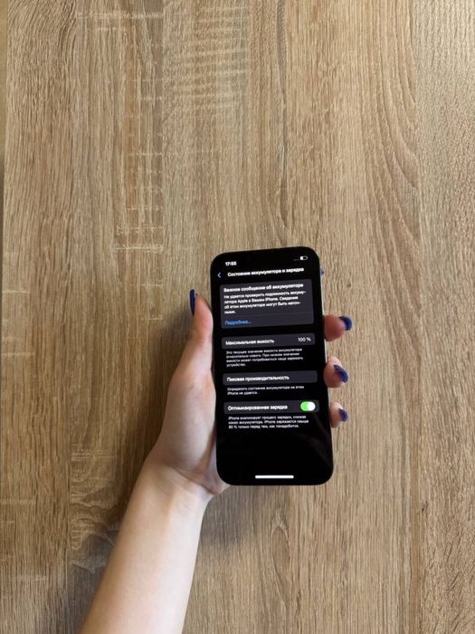 IPhone 13 Pro акб 100% sierra Blue айфон 13 про новый акб