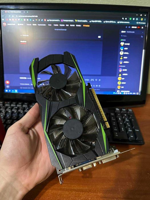 Видеокарта NVIDIA GTX1050TI 4GB/5DDR
