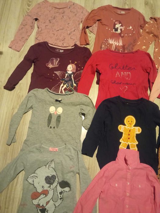 Bluzeczki dla dziewczynki