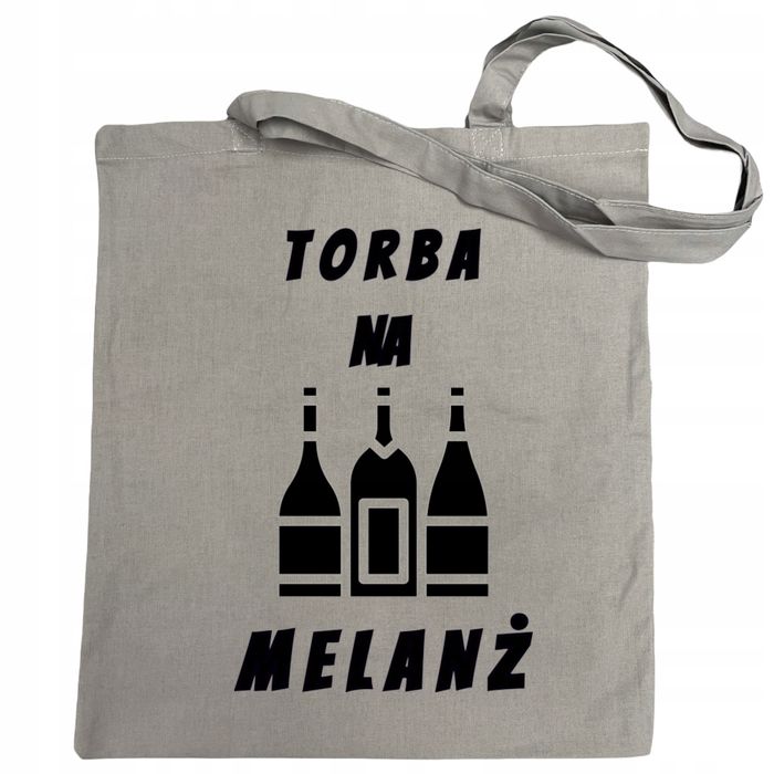 torba na zakupy zabawny nadruk torba na melanż