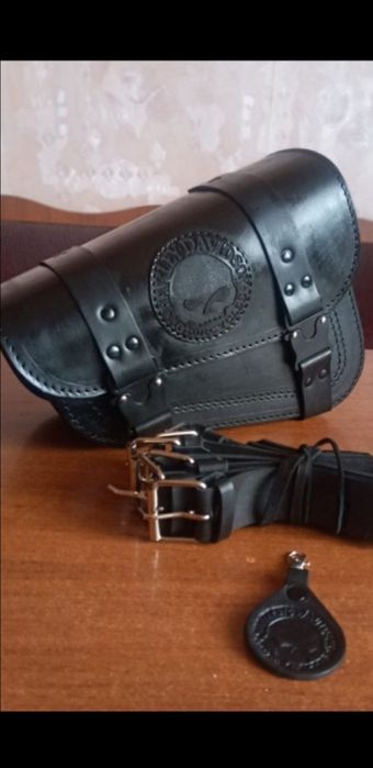 Мото кофры из кожи