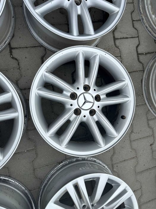 5x112 Mercedes 7jx16 et37 16" komplet ładne