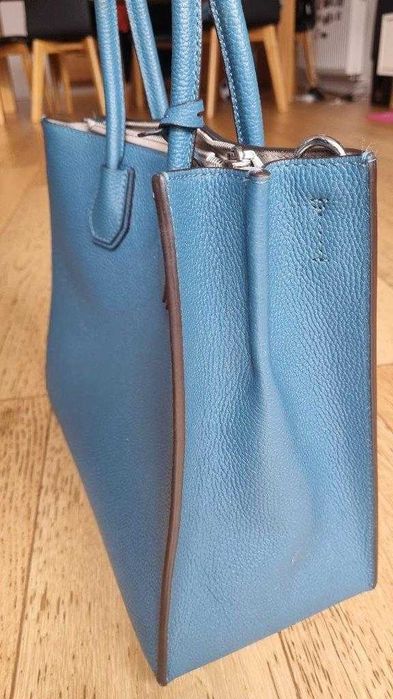 MICHAEL KORS torebka torba skórzana oryginał damska turkusowa