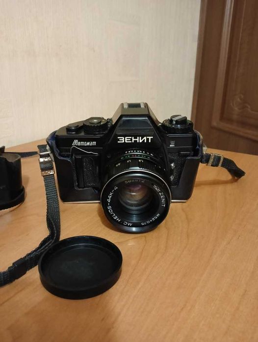 Зенит-Автомат + МС Геліос-44К-4 58mm — ретро фотоапарат раритетний