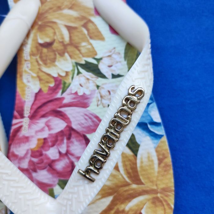 Havaianas Farm  novas senhora t41-42 europeu mod oral Rebeca