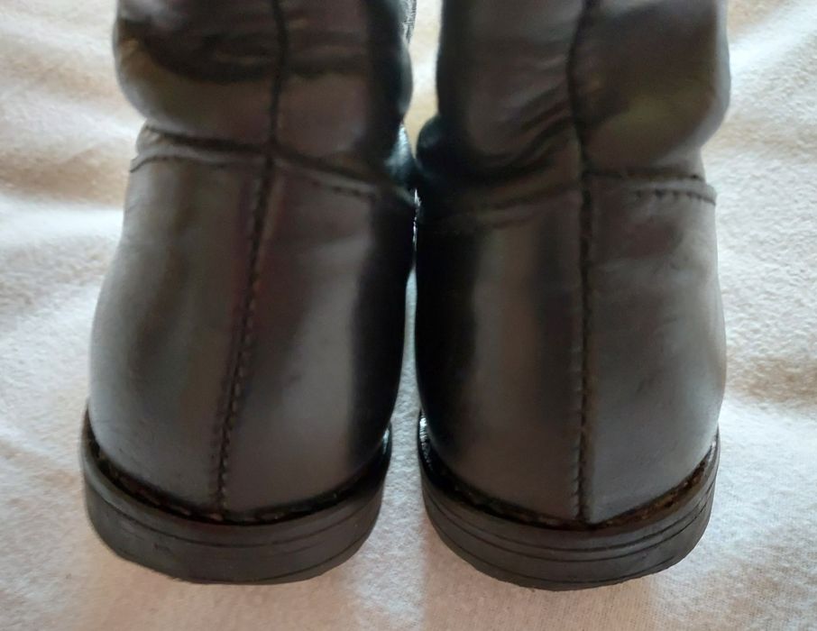 Botas Cano Alto Pretas, T27