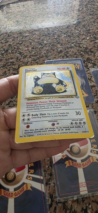 Cartas Pokémon vários sets