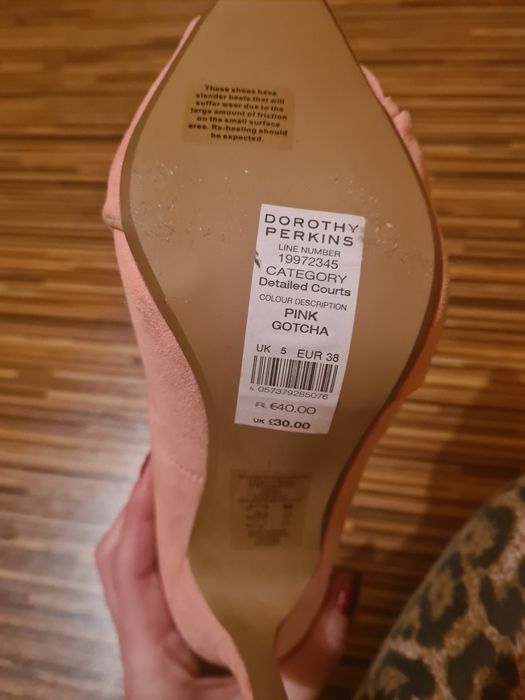 Szpilki Dorothy Perkins 38 NOWE