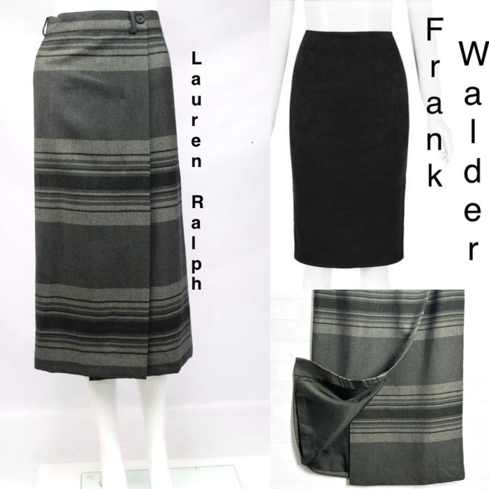 Спідниця Cain Lauren Ralph вовна тепла юбка