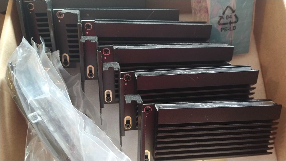 Disco NVME PCIe 4x 256G | 7 Unidades64585738709251121