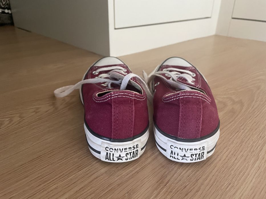Sapatilhas all star bordeaux, tamanho 36