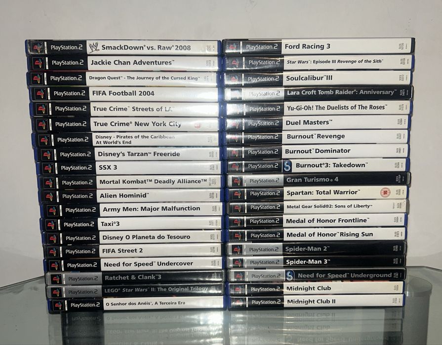 38 jogos Playstation 2