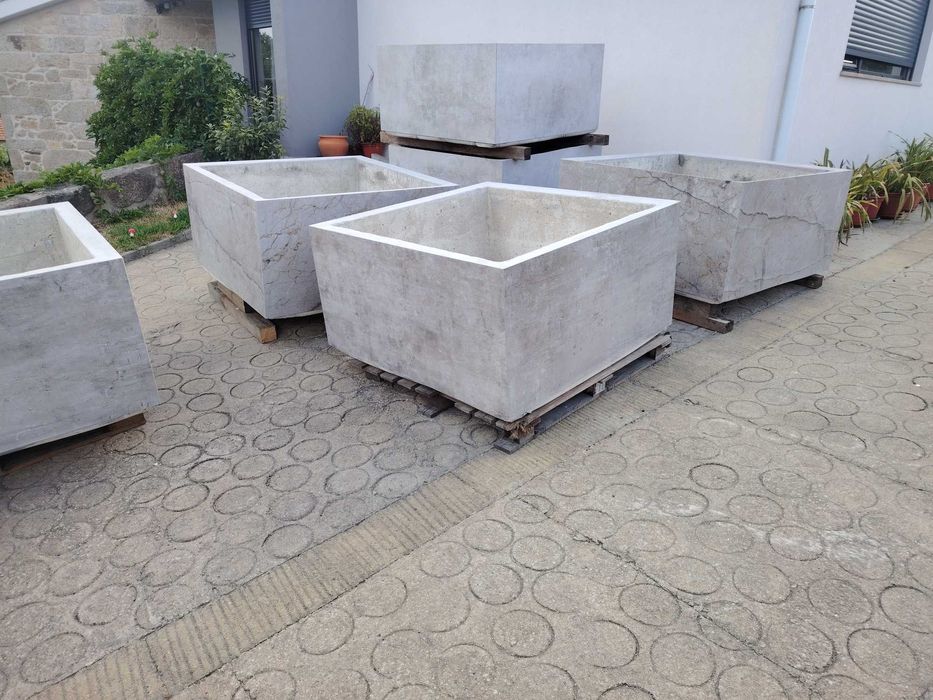 Vasos em betão 1.2 x 1. 2m