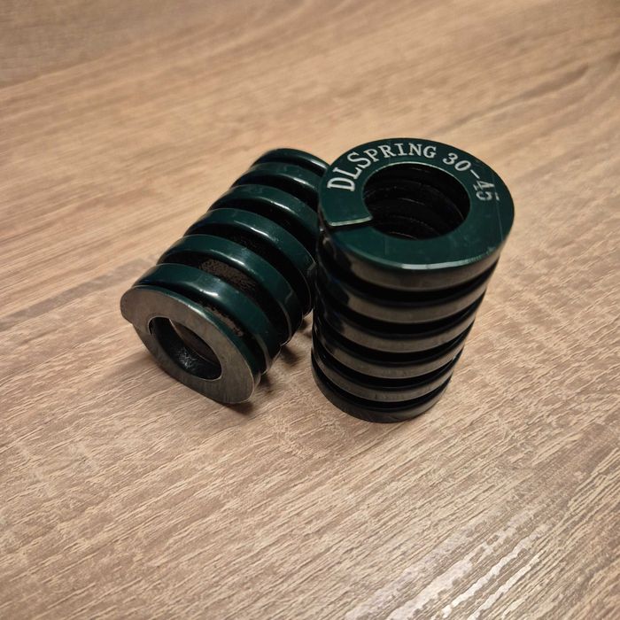 Sprężyny do hulajnogi elektrycznej 70-120 kg (zielone) 45MM / 30MM