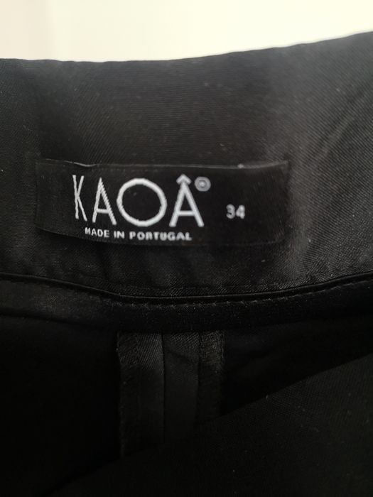 Calções KAOÂ preto com pérolas XS