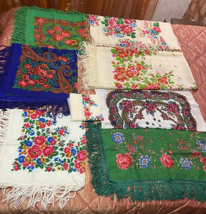 Хустки радянські ссср вінтажні