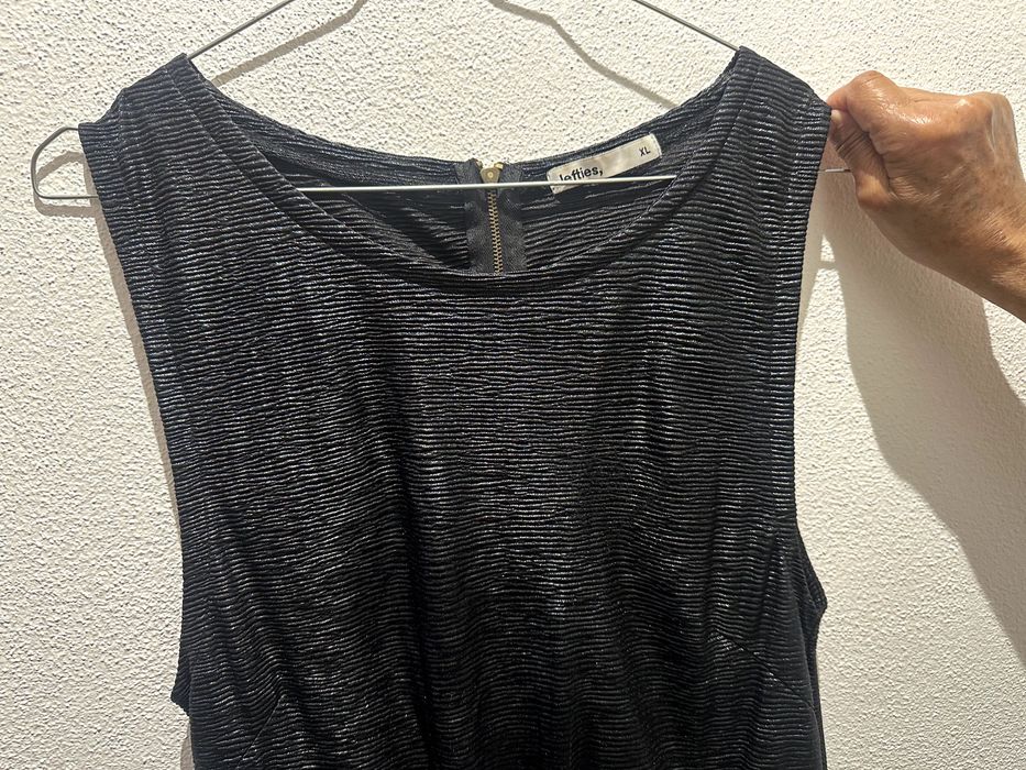 Top Preto Brilhante XL como NOVO