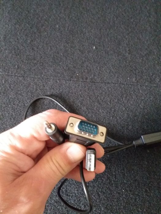 Cabo ficha scarter, Usb e banana para HDMIMitsai