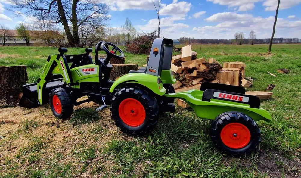 Traktor dla dzieci Claas z napędem łancuchowym