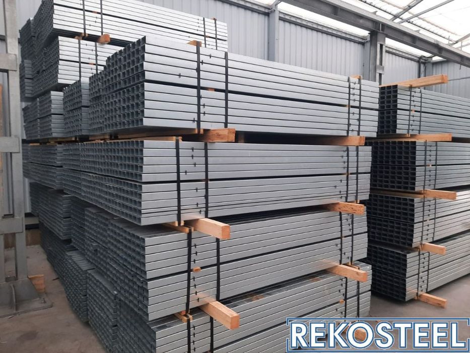 Profile ocynkowane Rury Ogrodzenie Panele Słupki Brama Profil Stal