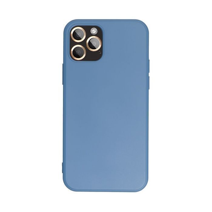 Futerał SILICONE do IPHONE 15 Pro Max niebieski