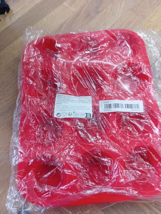 Nowa silikonowa forma na muffinki wypieki