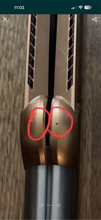 Aeroprostownica Dyson Airstrait, Nikiel/Miedź