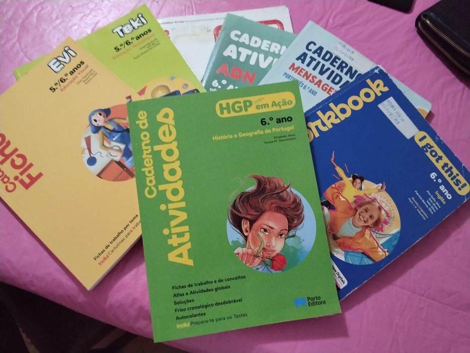 vendo livro de atividades 6°ano