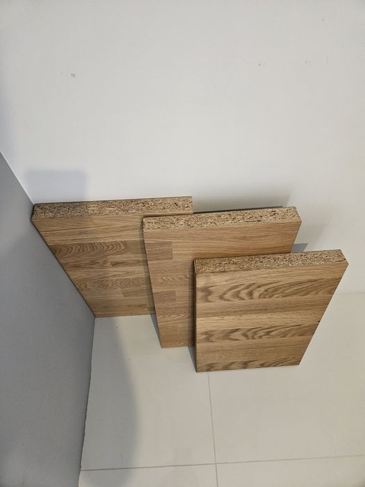 Ścinki z blatu dębowego 3 szt